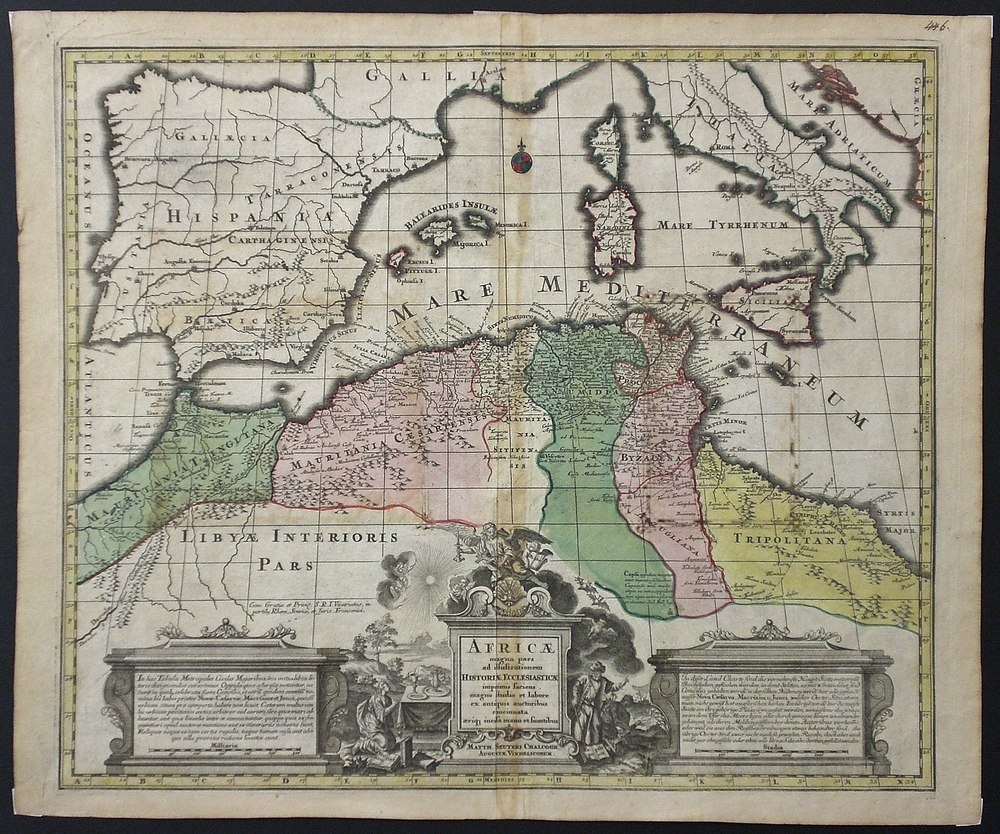 Seutter, Matth.: Africae magna pars ad illustrationem historiae ecclesiasticae