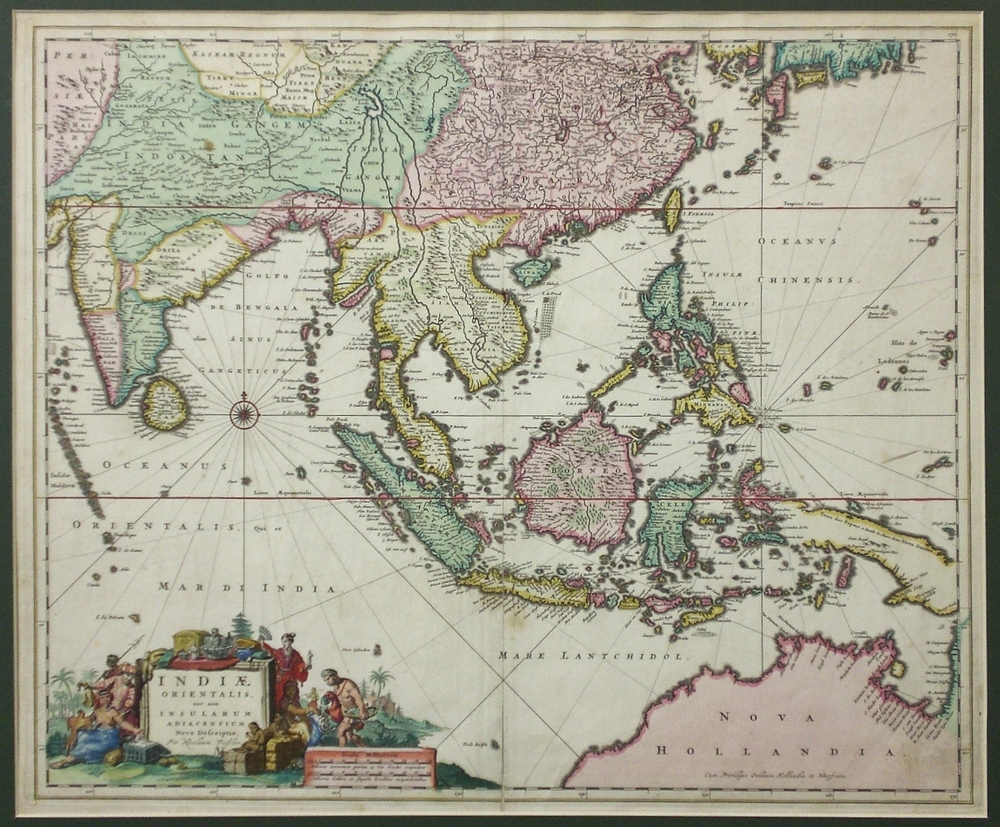Visscher, N.: Indiae Orientalis, nec non insularum adiacentium nova descriptio