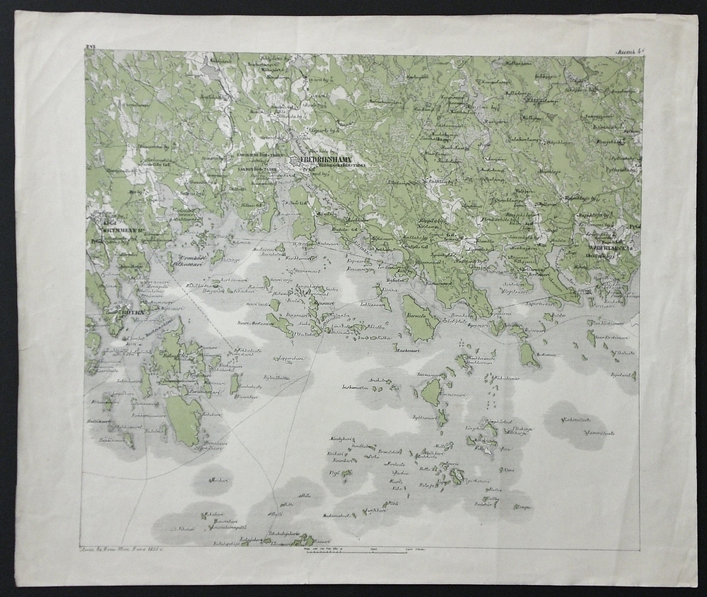 Kotka - Fredrikshamn - Pytterlaks (1855)