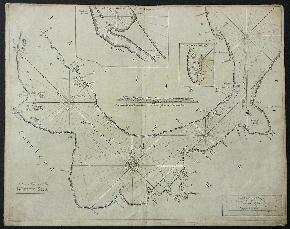 Mount & Page: A Large Chart of the White Sea