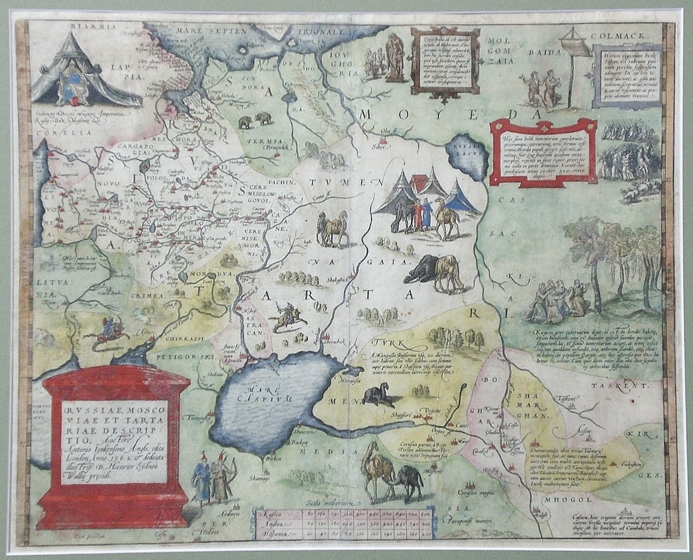 Ortelius, A.: Russiae, Moscoviae et Tartariae descriptio