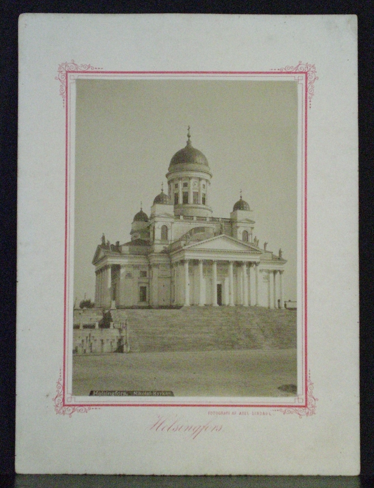 Lindahl, Axel: Valokuva. Fotografi. Nikolai-kyrkan