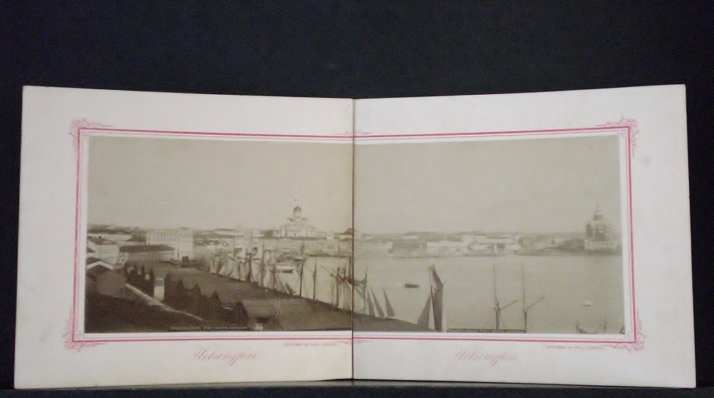 Lindahl, Axel: Valokuva. Fotografi. Helsingfors från södra hamnen