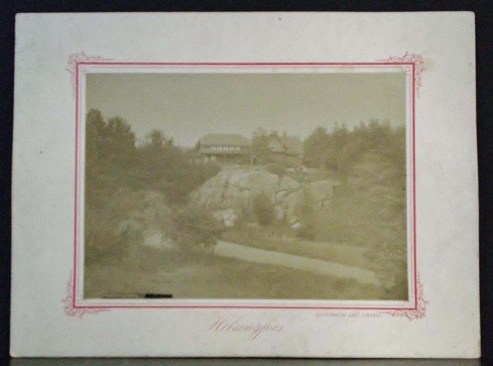 Lindahl, Axel: Valokuva - fotografi. Alphyddan - Alppila