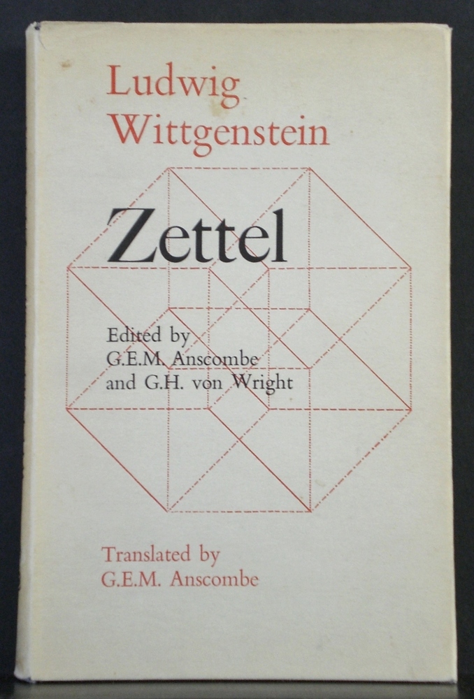 Ludvig Wittgenstein Wettel (1st ed.)