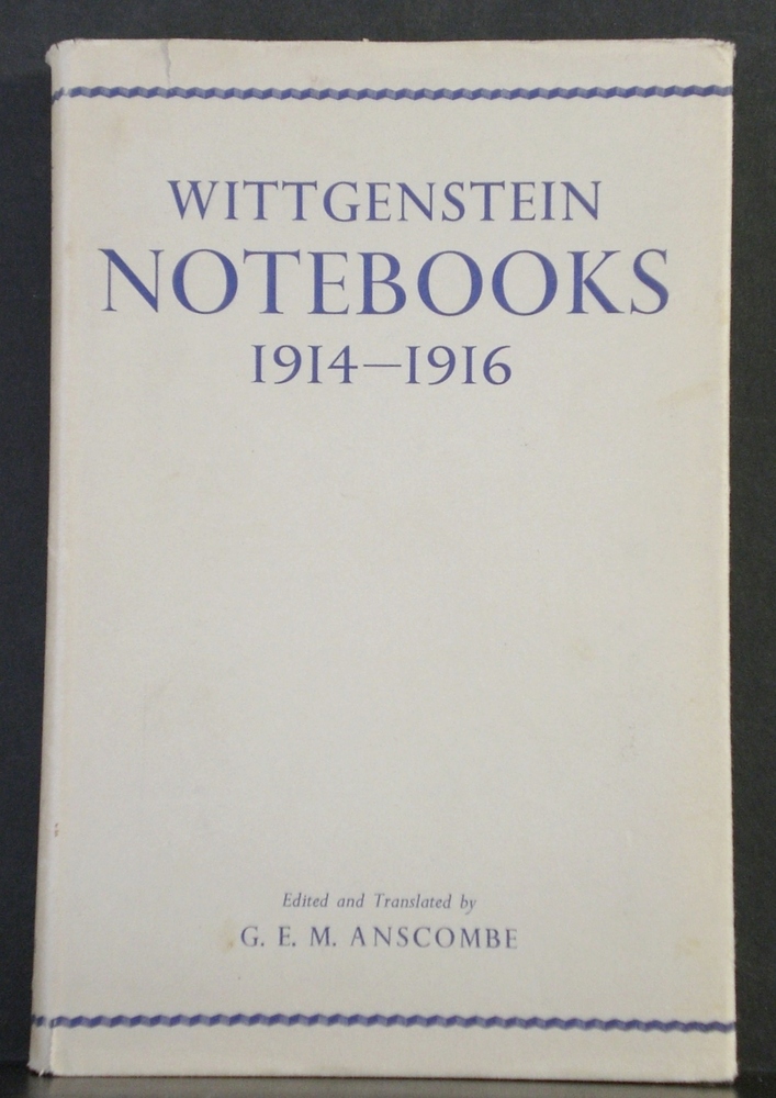 Ludwig Wittgenstein Notebooks 1914-1916