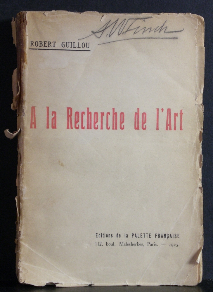 Guillou, Robert: A la Recherche de l´Art. Essais sur le XXe siècle. III