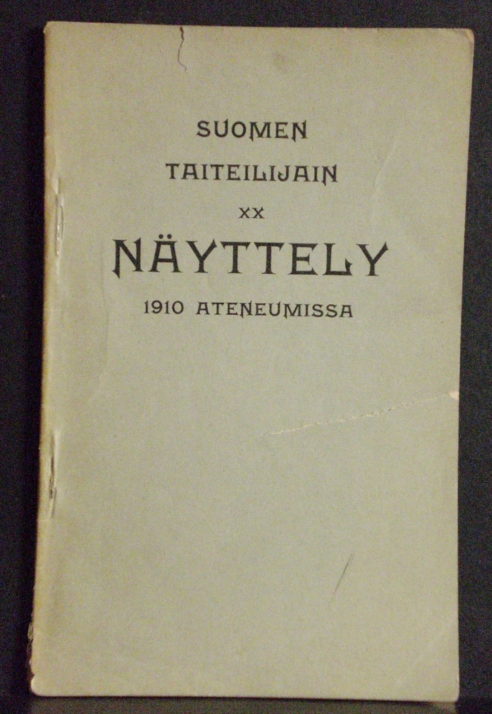 Suomen taiteilijain XX näyttely 1910 Ateneumissa. Luettelo