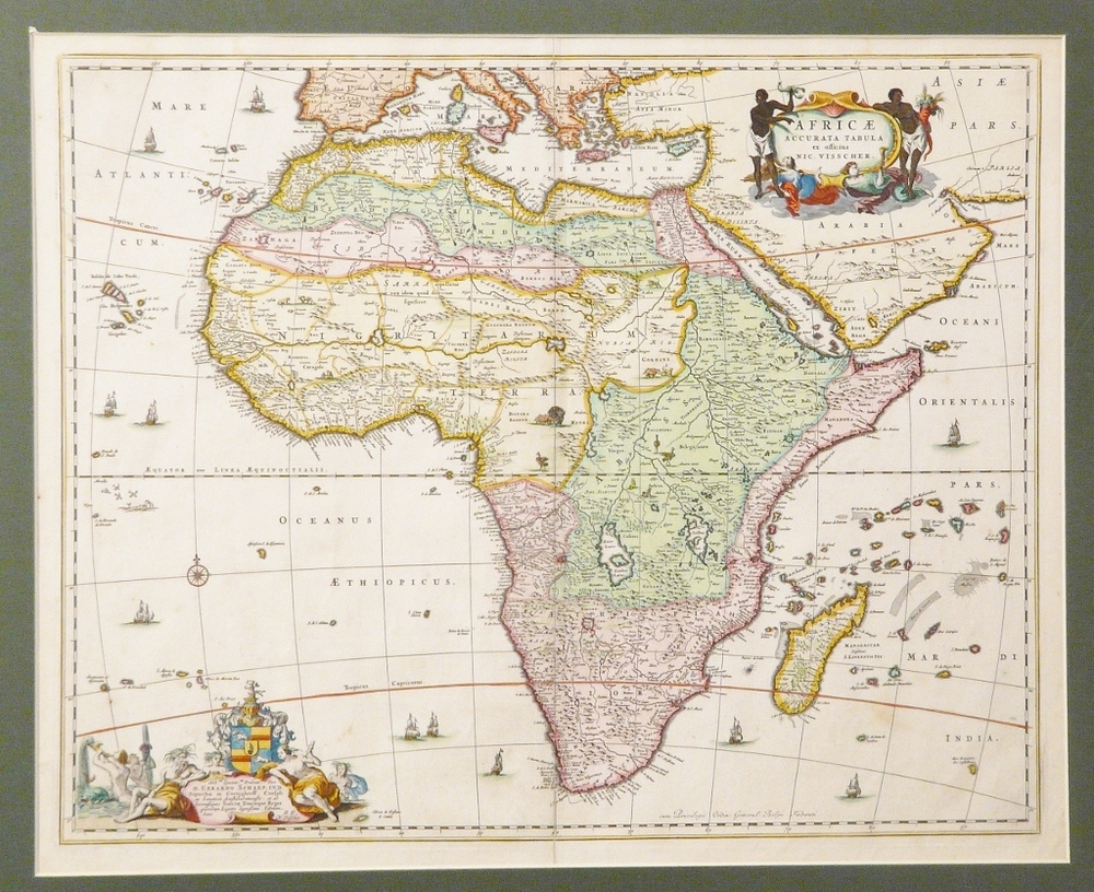 Visscher, Nic.: Africae accurata tabula