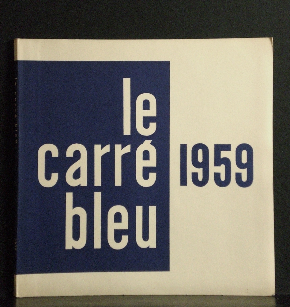 Blomstedt - Petäjä - Pietilä - Dalloz...(ed.): Le Carré Bleu, année 1959. Feuille internationale d´architecture. Numéro 1-4