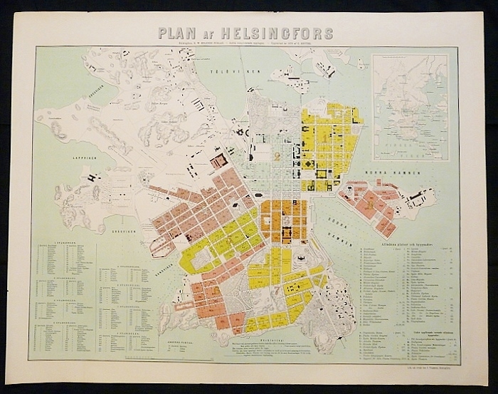 Reuter, C.: Plan af Helsingfors