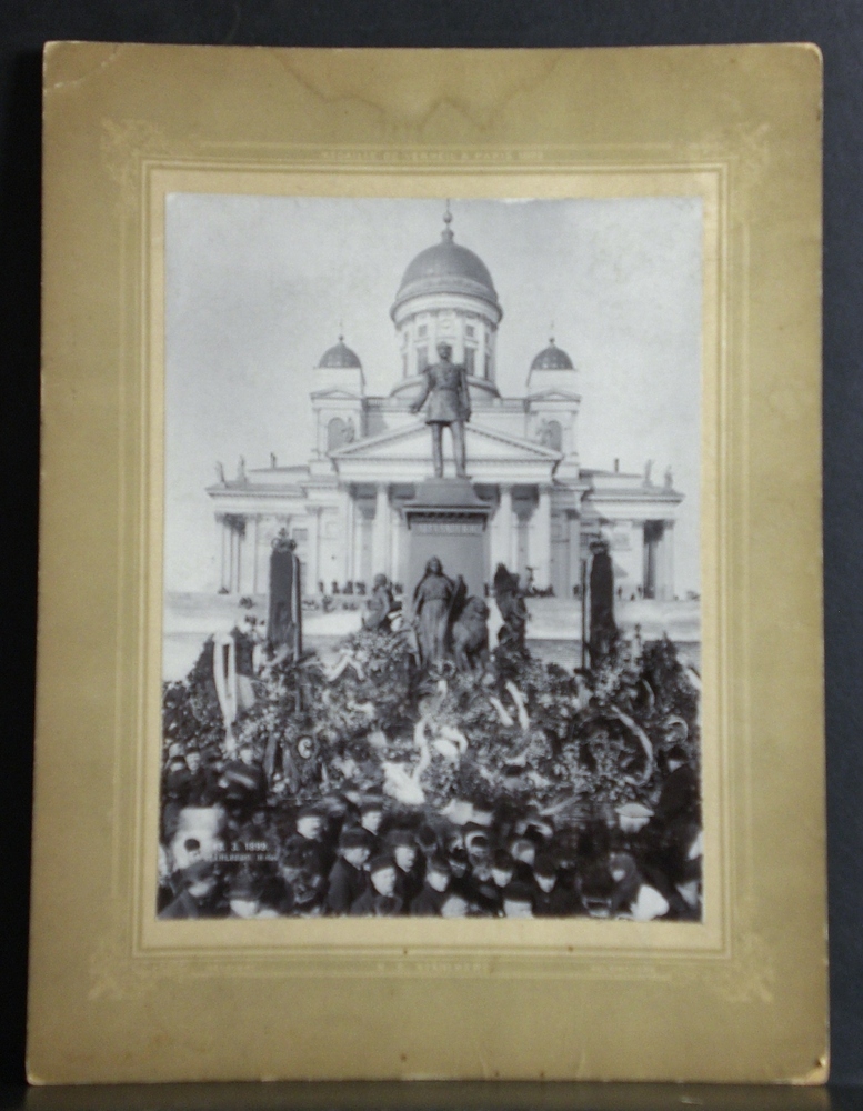 Ståhlberg, K.E.: Valokuva. Fotografi. Alexander II. 13.03.1899