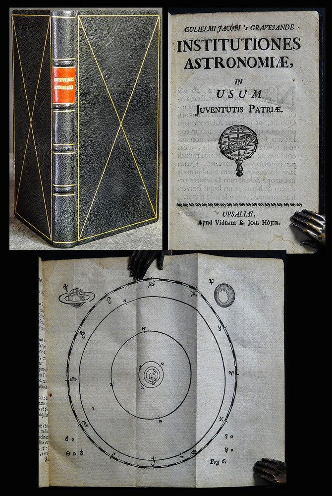 Gravesande, Willem Jacob (1688-1742): Gulielmi Jacobi's Gravesande Institutiones astronomiae in usum juventutis patriæ
