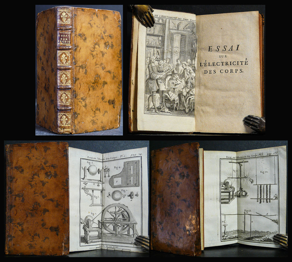 Nollet, Jean-Antoine (1700-1770): Essai sur l'électricité des corps