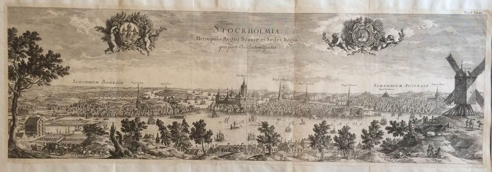Dahlberg, Erik: Stockholmia Metropolis Regni Sueciae, et Sedes Regia