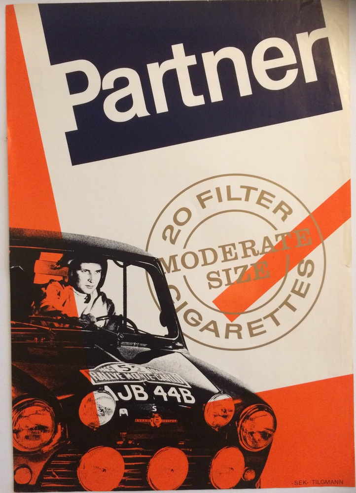 Partner. 20 filter cigarettes, moderate size | Original poster