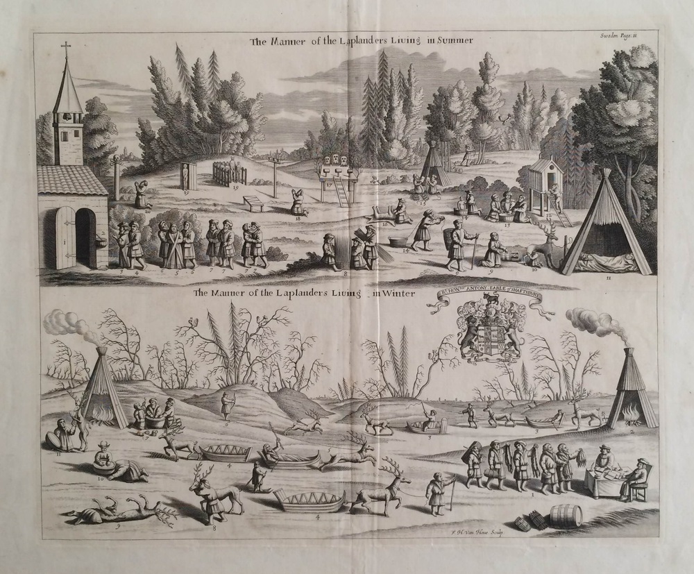 van Hove, F. H.: The Manner of the Laplanders Living in Summer. The Manner of the Laplanders Living in Winter