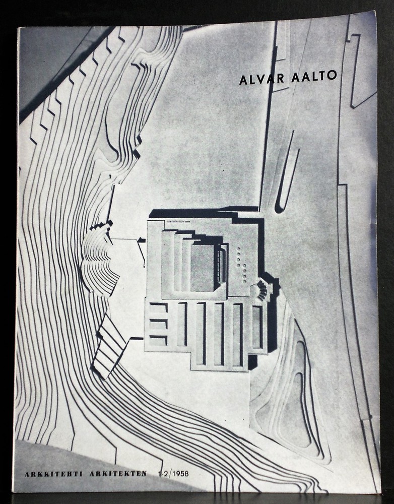 Arkkitehti Arkitekten 1-2, 1958. Alvar Aalto
