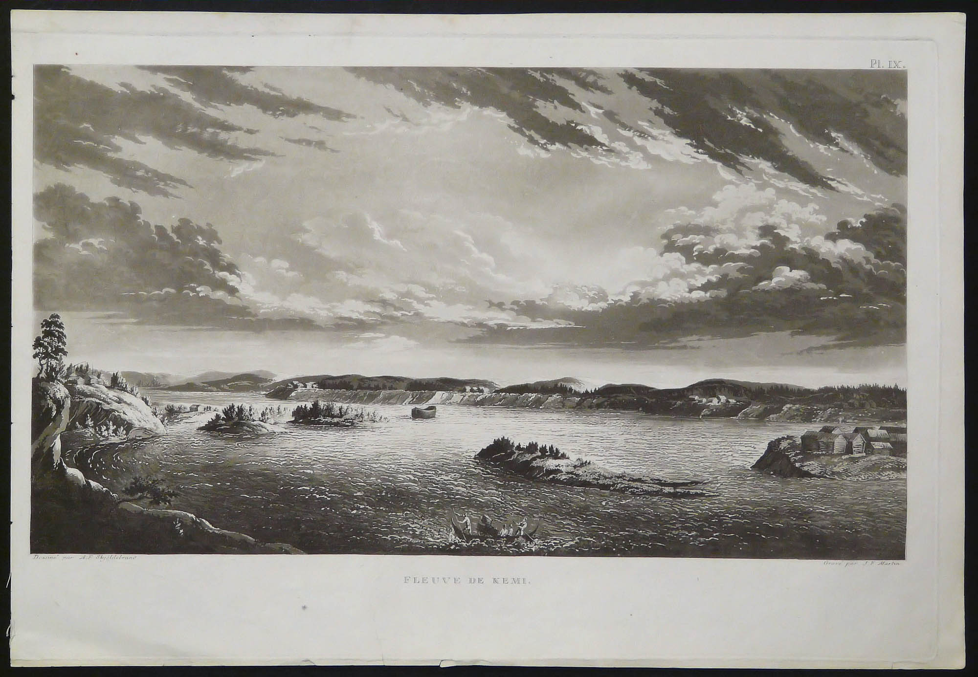 Skjöldebrand, A.F. - Martin, J.F.: Fleuve de Kemi