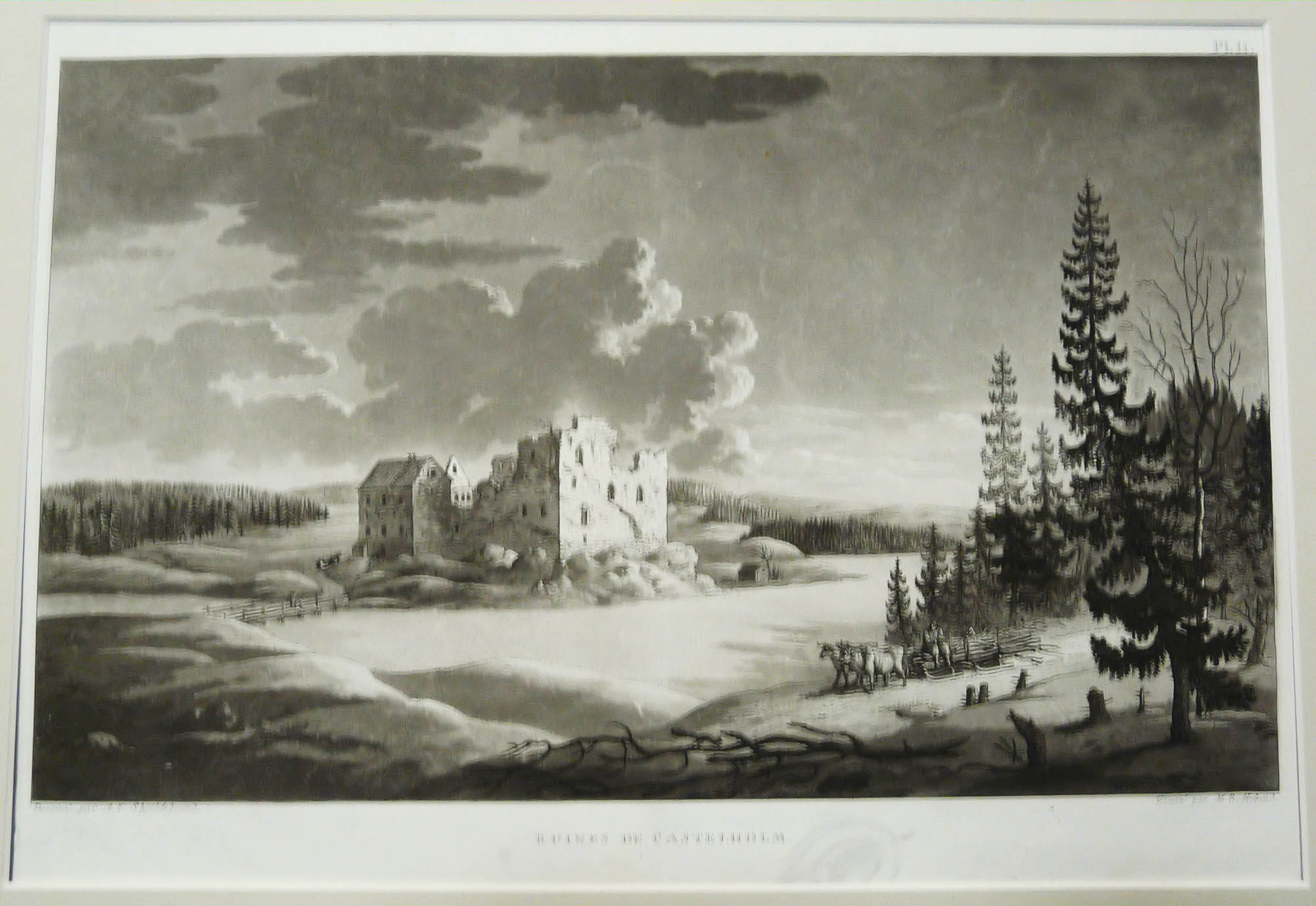 Skjöldebrand, A.F. - Heland, M.R: Ruines de Castelholm - Suomen paikkakuntia
