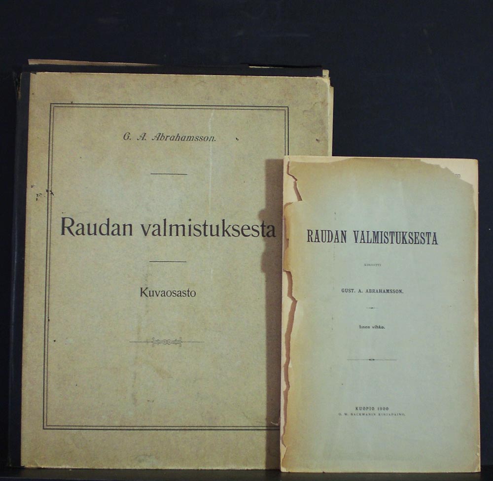 Abrahamsson, Gust. A.: Raudan valmistuksesta