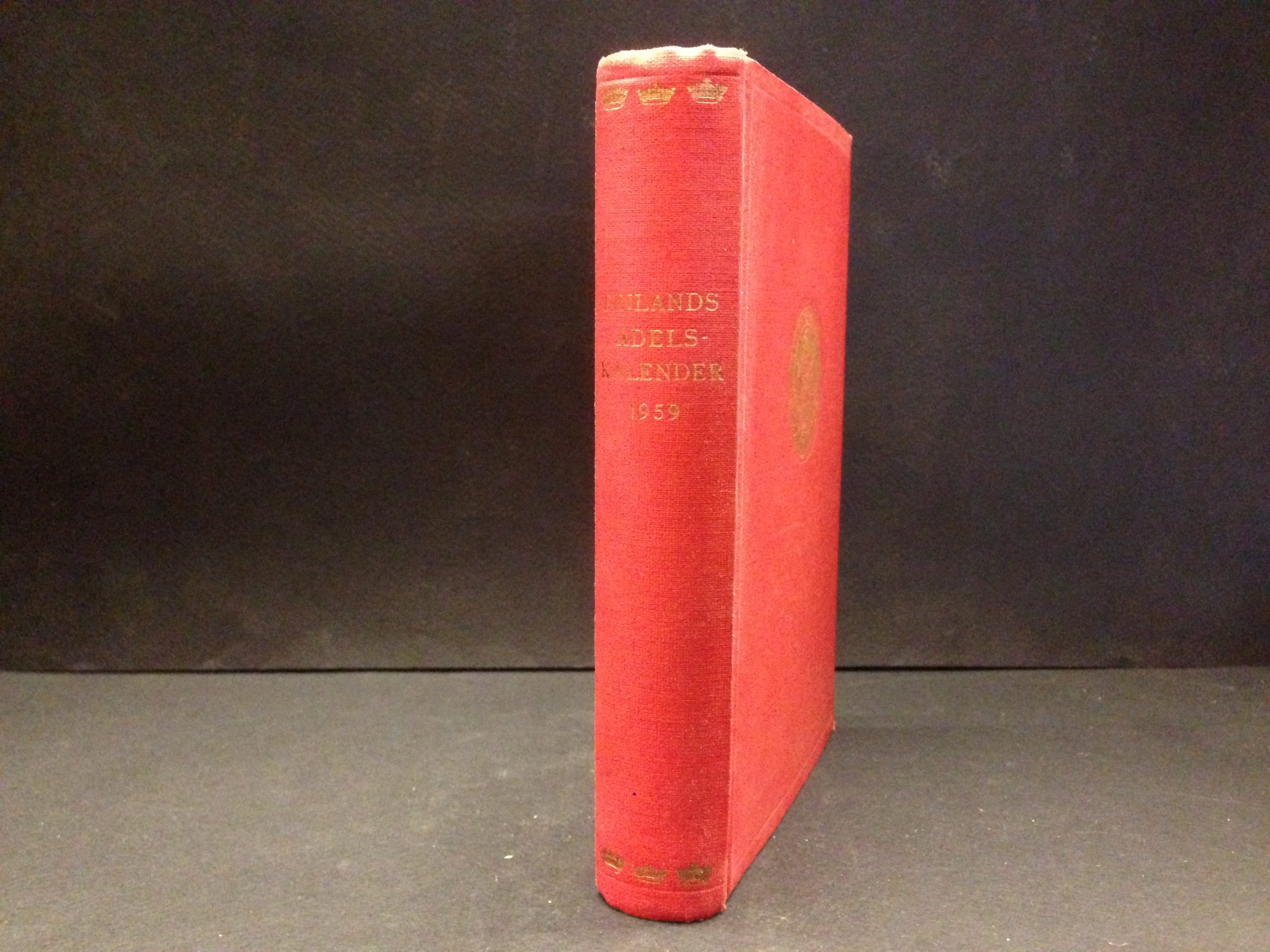 Aminoff, Torsten G.: Finlands Ridderskaps och Adels kalender 1959