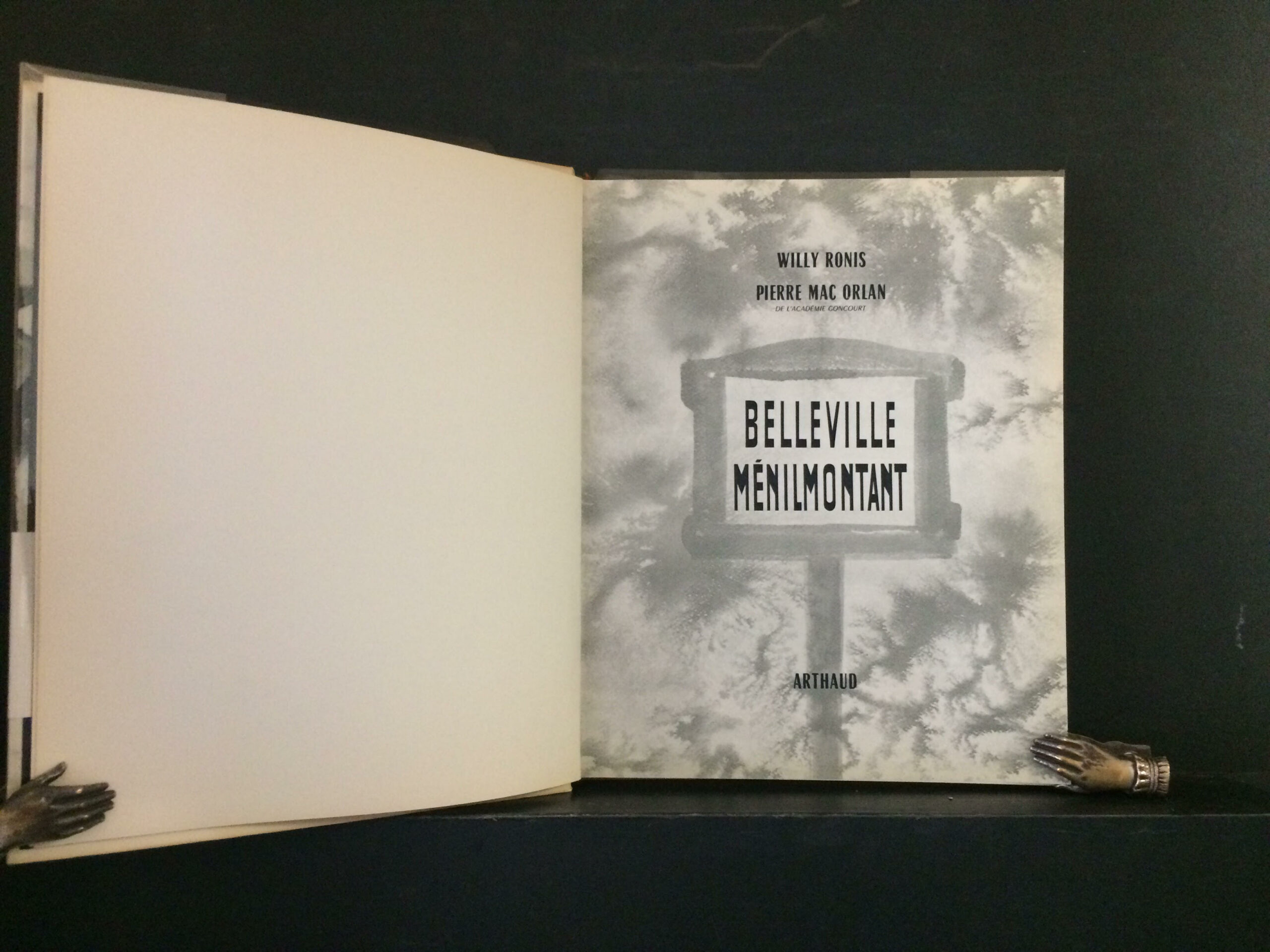 Ronis, Willy; Mac Orlan, Pierre: Belleville-Ménilmontant - Des villages enclos dans PARIS - Image 2