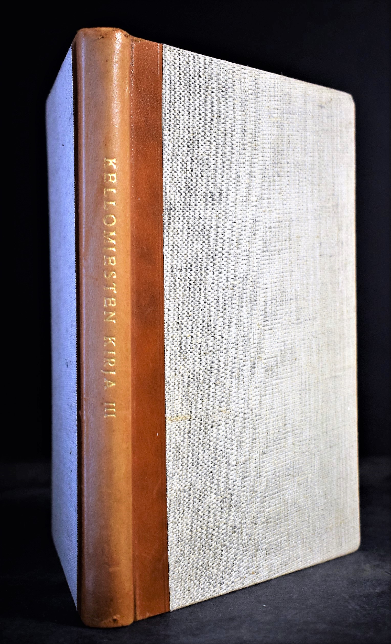 Flinck, H. - Tuomi, Leonard N. - Vasara, Huugo: Kellomiesten kirja III. Suomen Kelloseppäliiton 50-vuotisjulkaisu