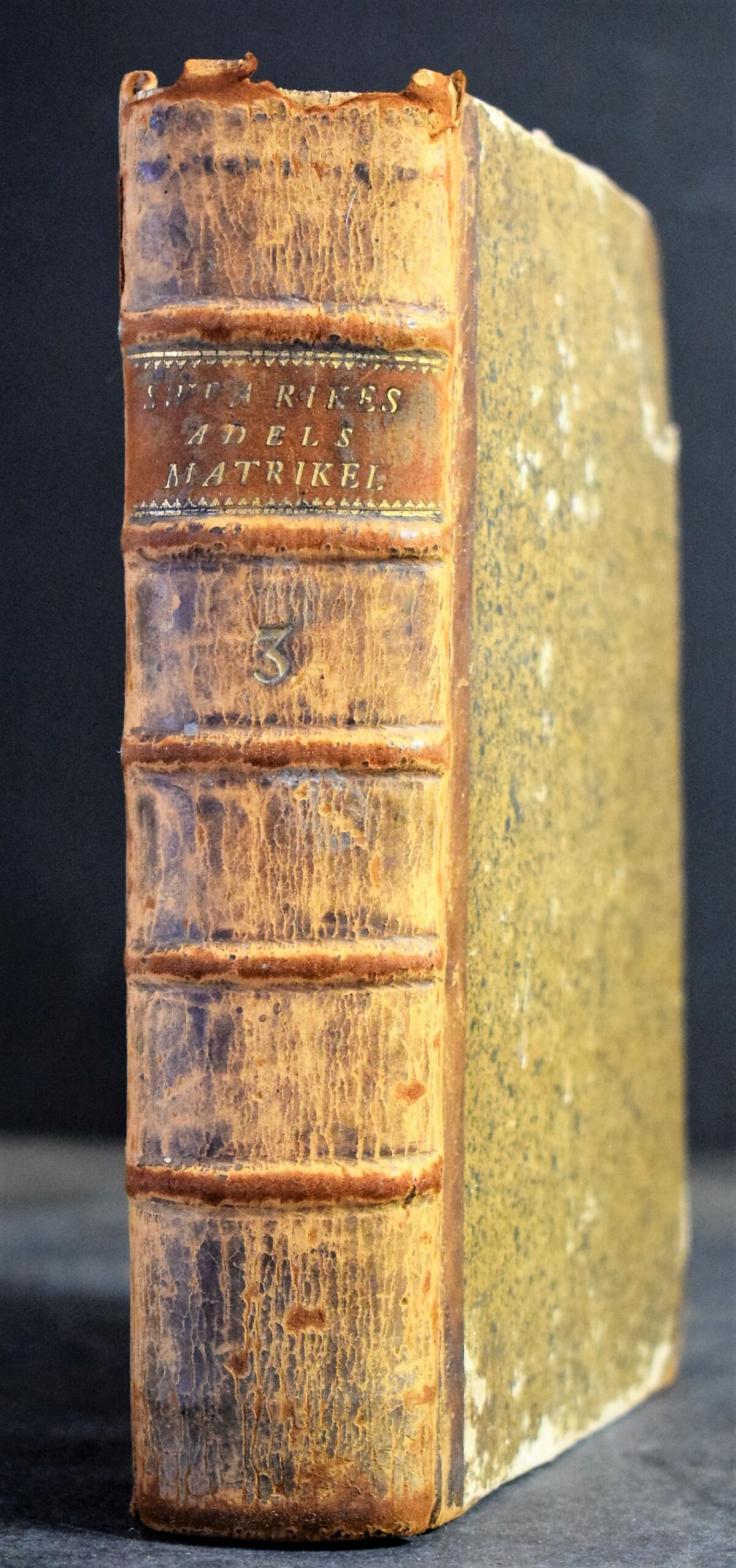 Rehbinder, Johan Adam: Matrikel öfwer Swea Rikes Ridderskap och Adel, ifrån 1755 til närwarande tid. Historiske och Genealogiske Anmärkningar