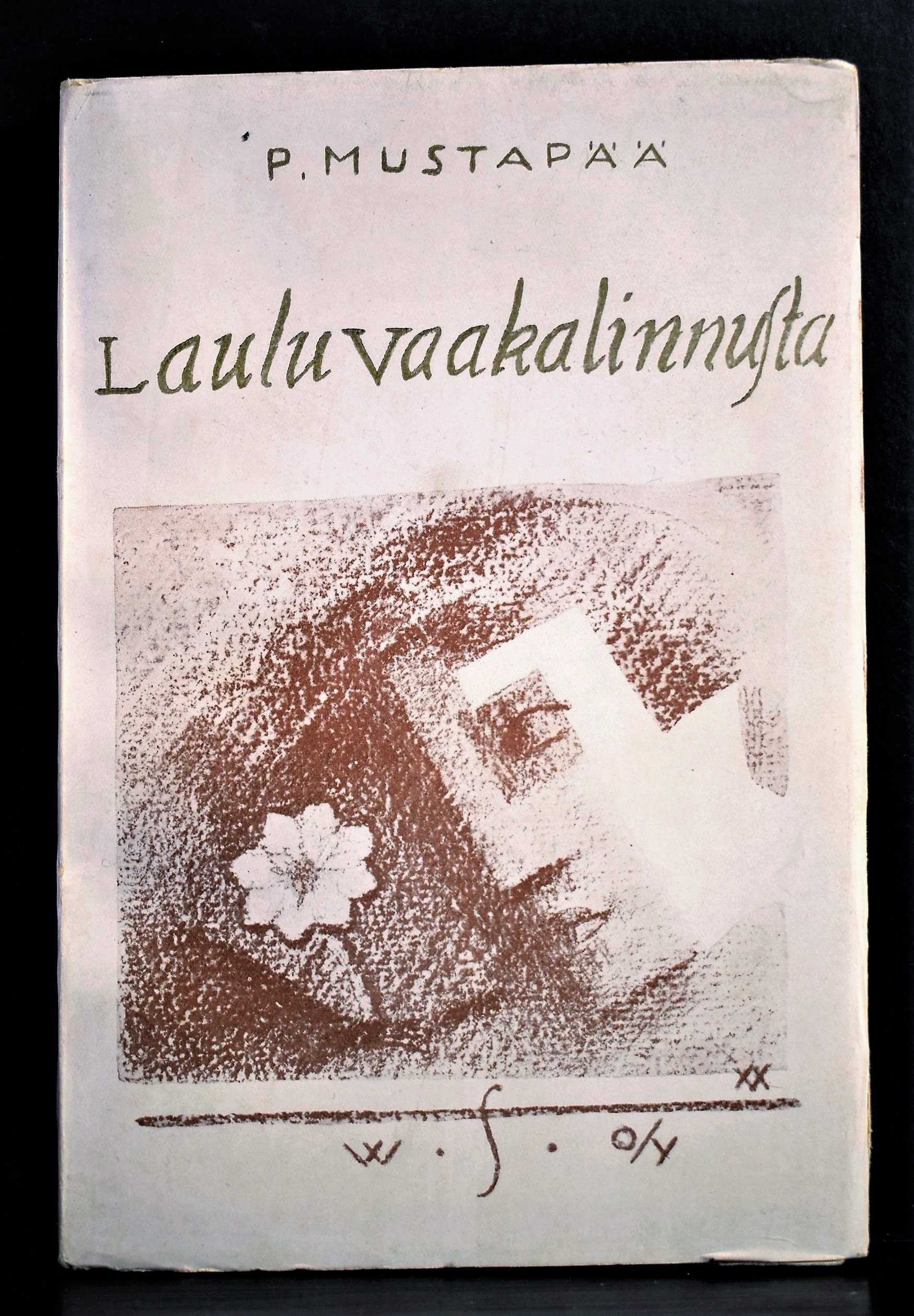 Mustapää, P. Laulu vaakalinnusta. Runoja