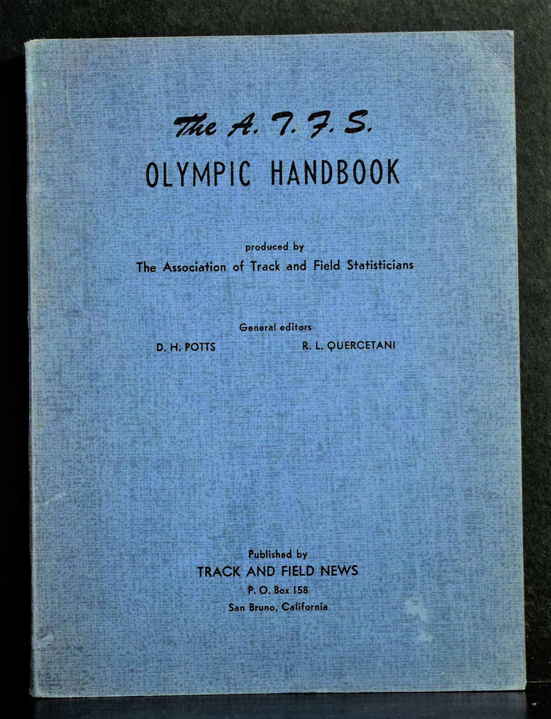 The A.T.F.S. Olympic Handbook (1952)