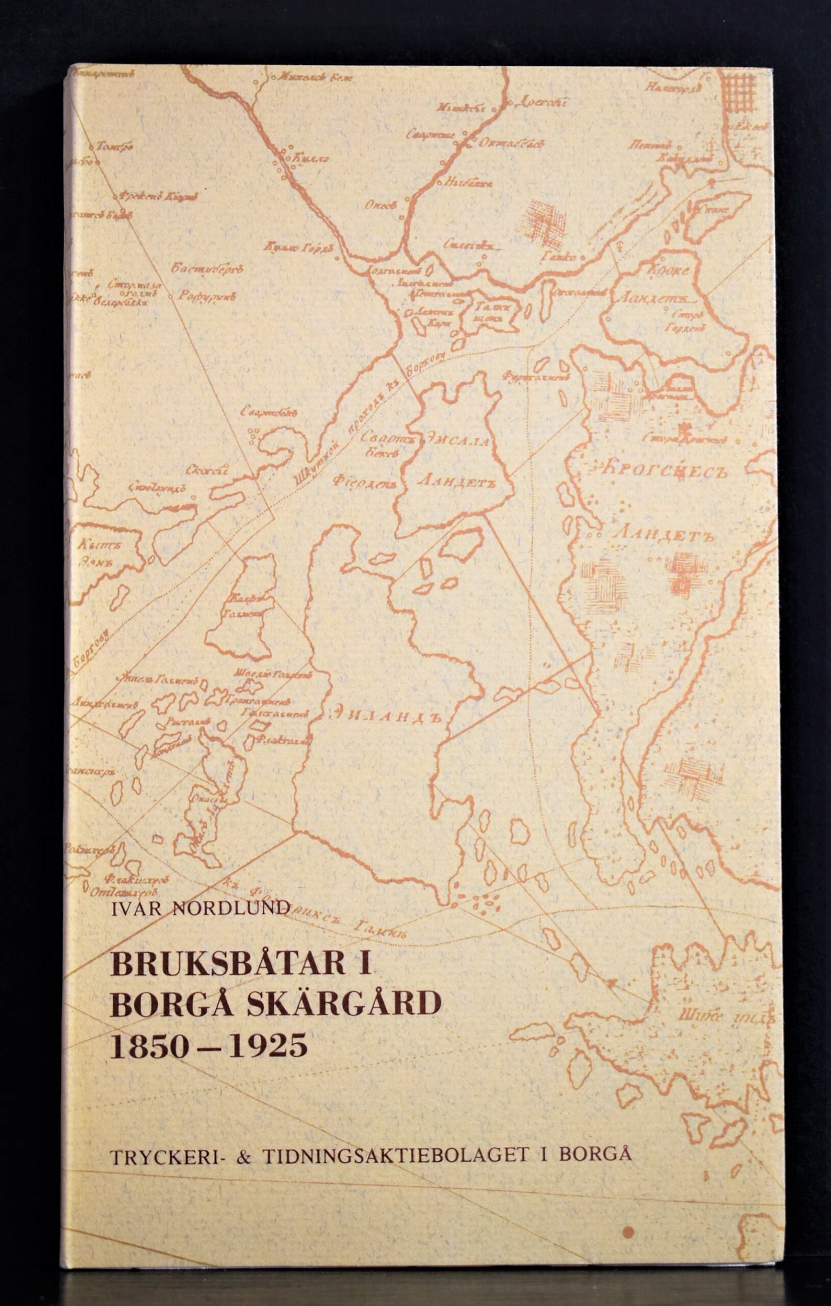 Nordlund, Ivar: Bruksbåtar i Borgå skärgård 1850-1925