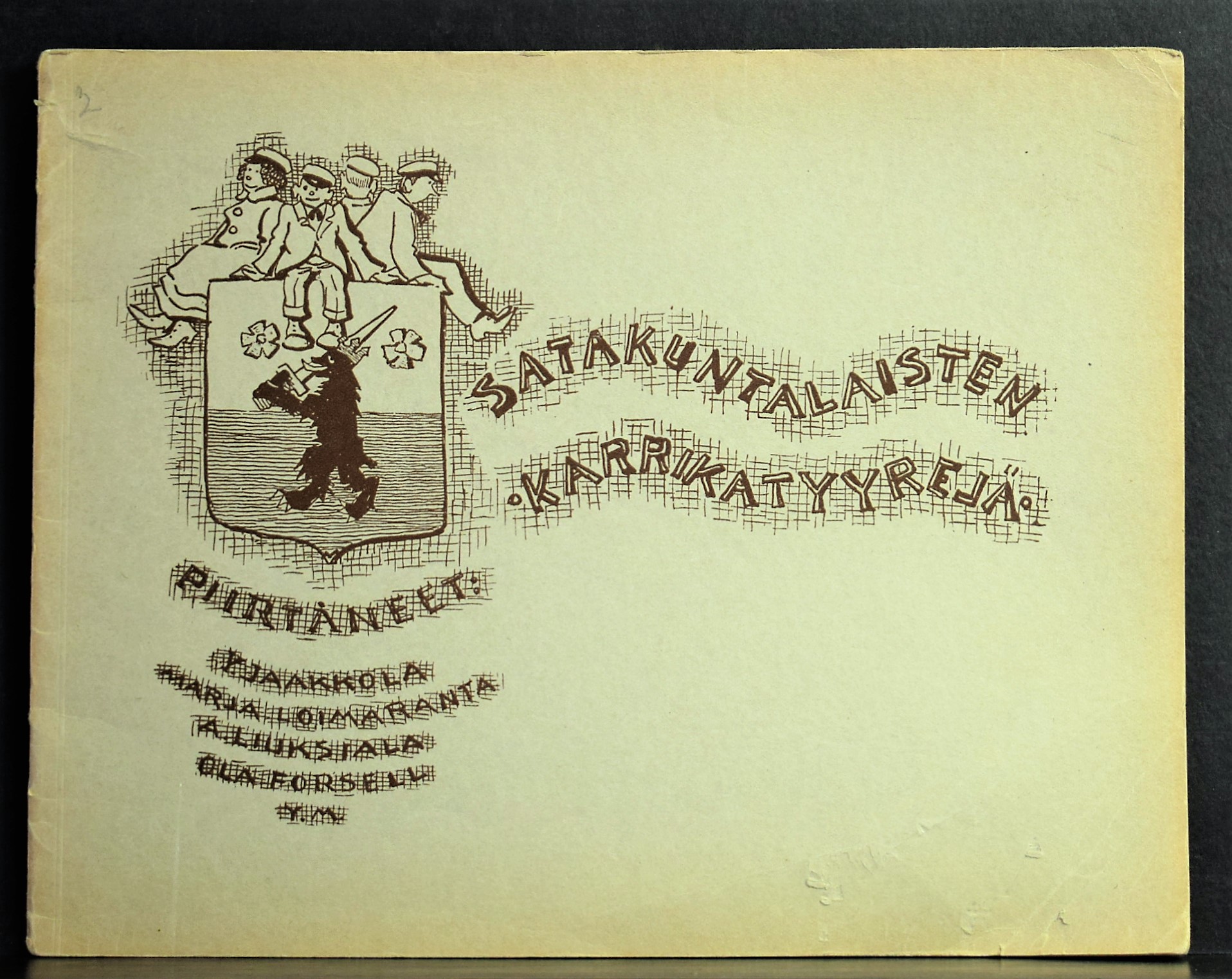 Satakuntalaisia karrikatyyrejä ja pikkujoulukuvia II