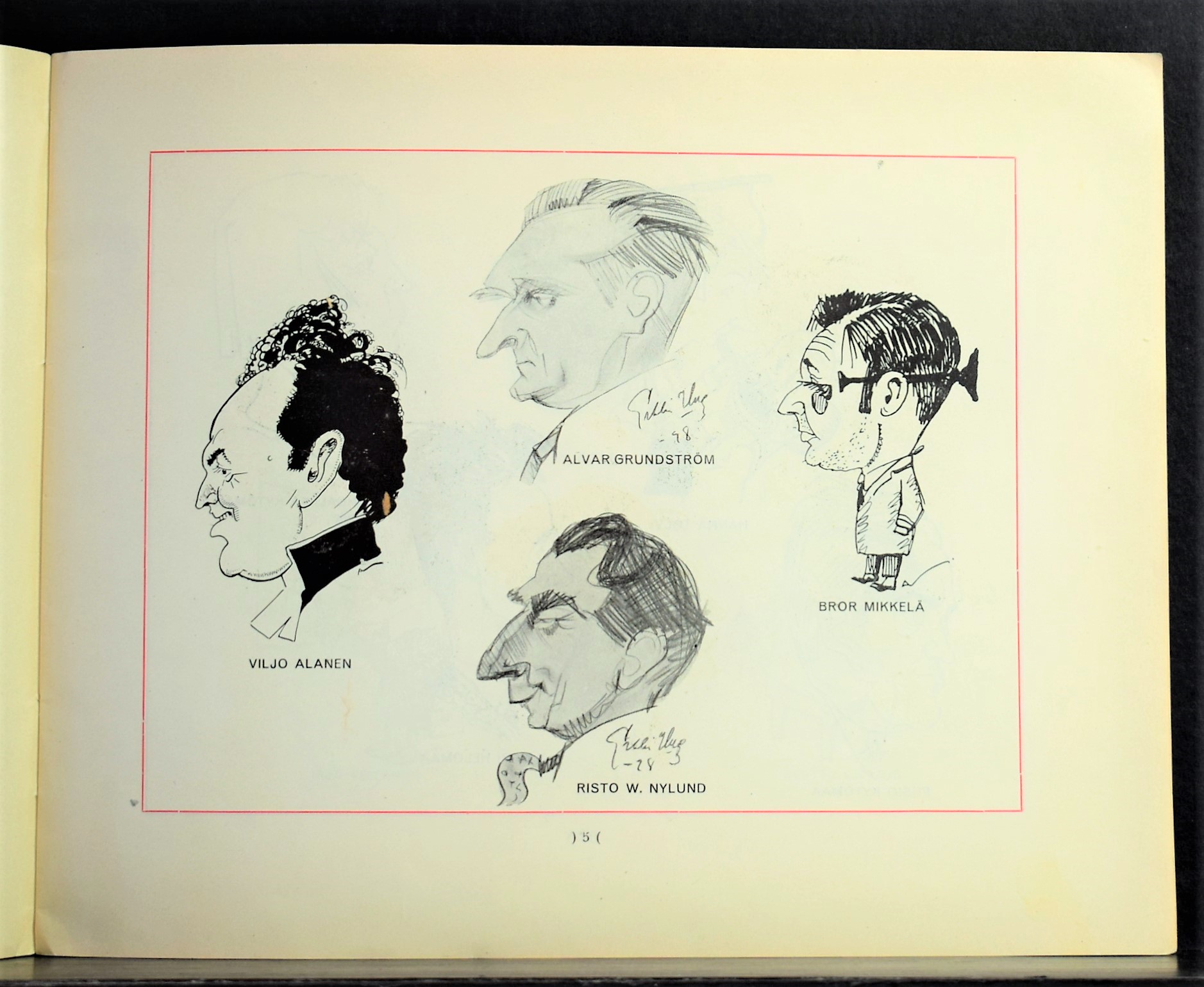 Satakuntalaisten karrikatyyrejä ja pikkujoulukuvia III - Image 2