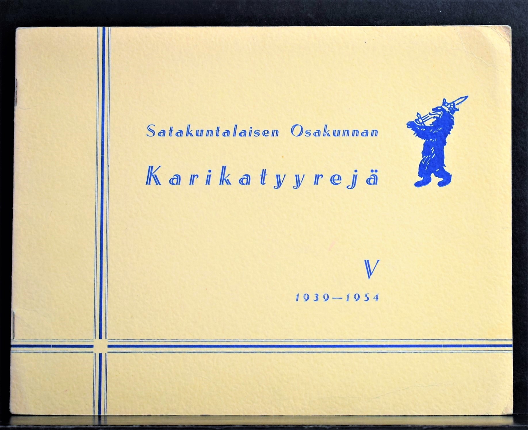 Satakuntalaisen Osakunnan Karikatyyrejä V. 1930-1954
