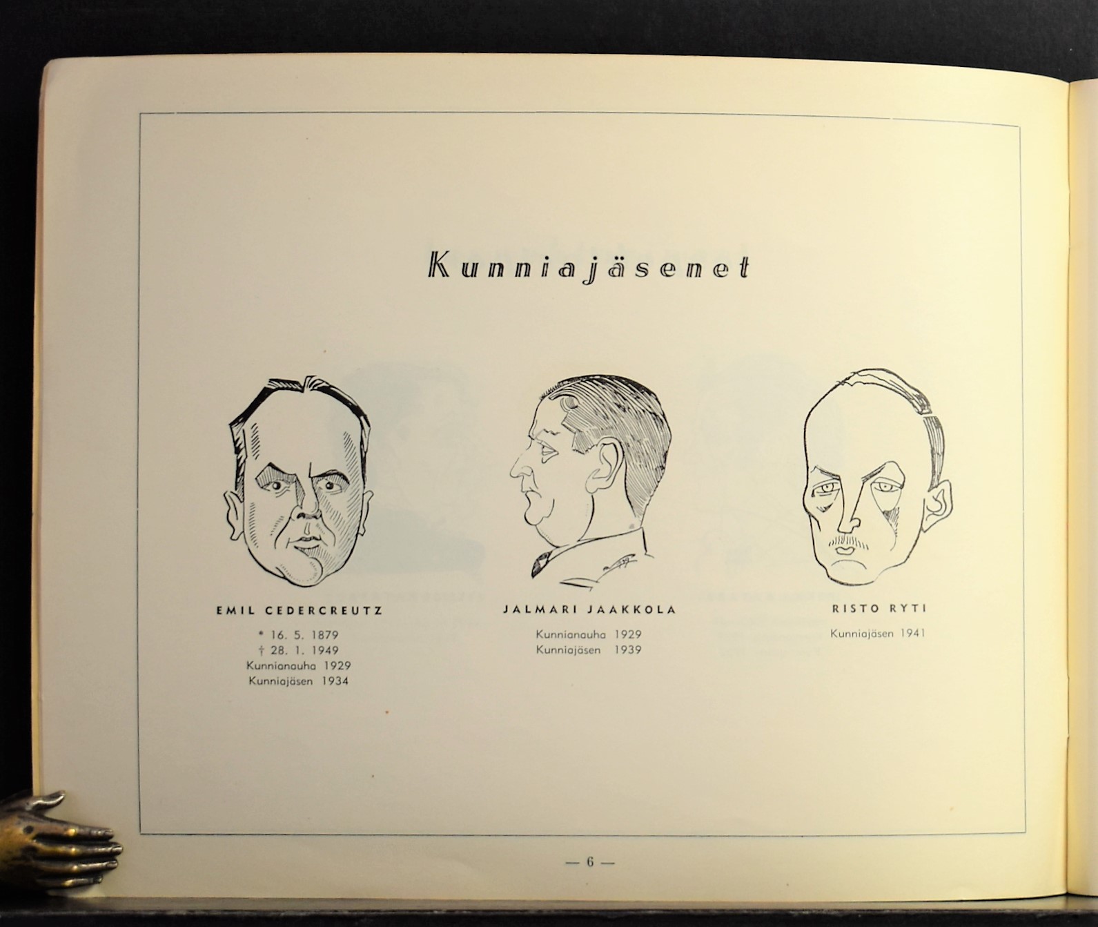 Satakuntalaisen Osakunnan Karikatyyrejä V. 1930-1954 - Image 2