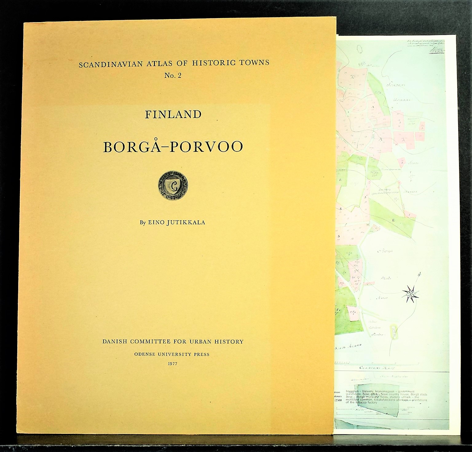 Jutikkala, Eino: Scandinavian Atlas of Historic Towns No.2. Finland Borgå-Porvoo