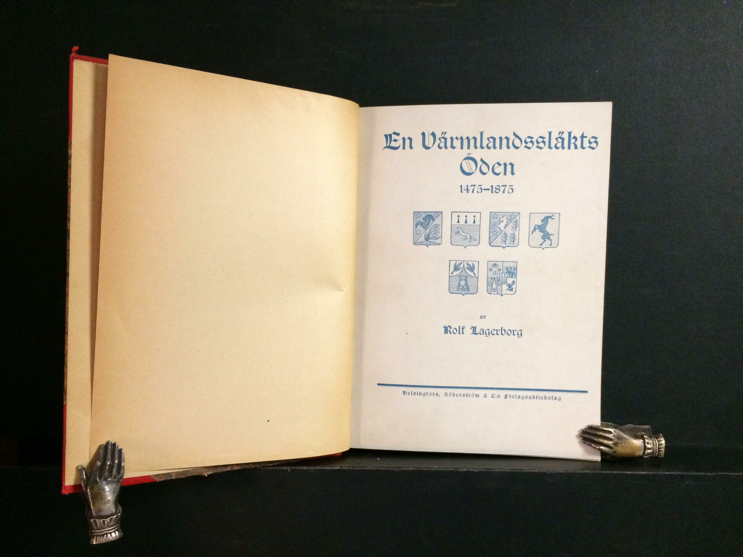Lagerborg, Rolf: Ur en Värmlandssläkts Öden 1475-1875
