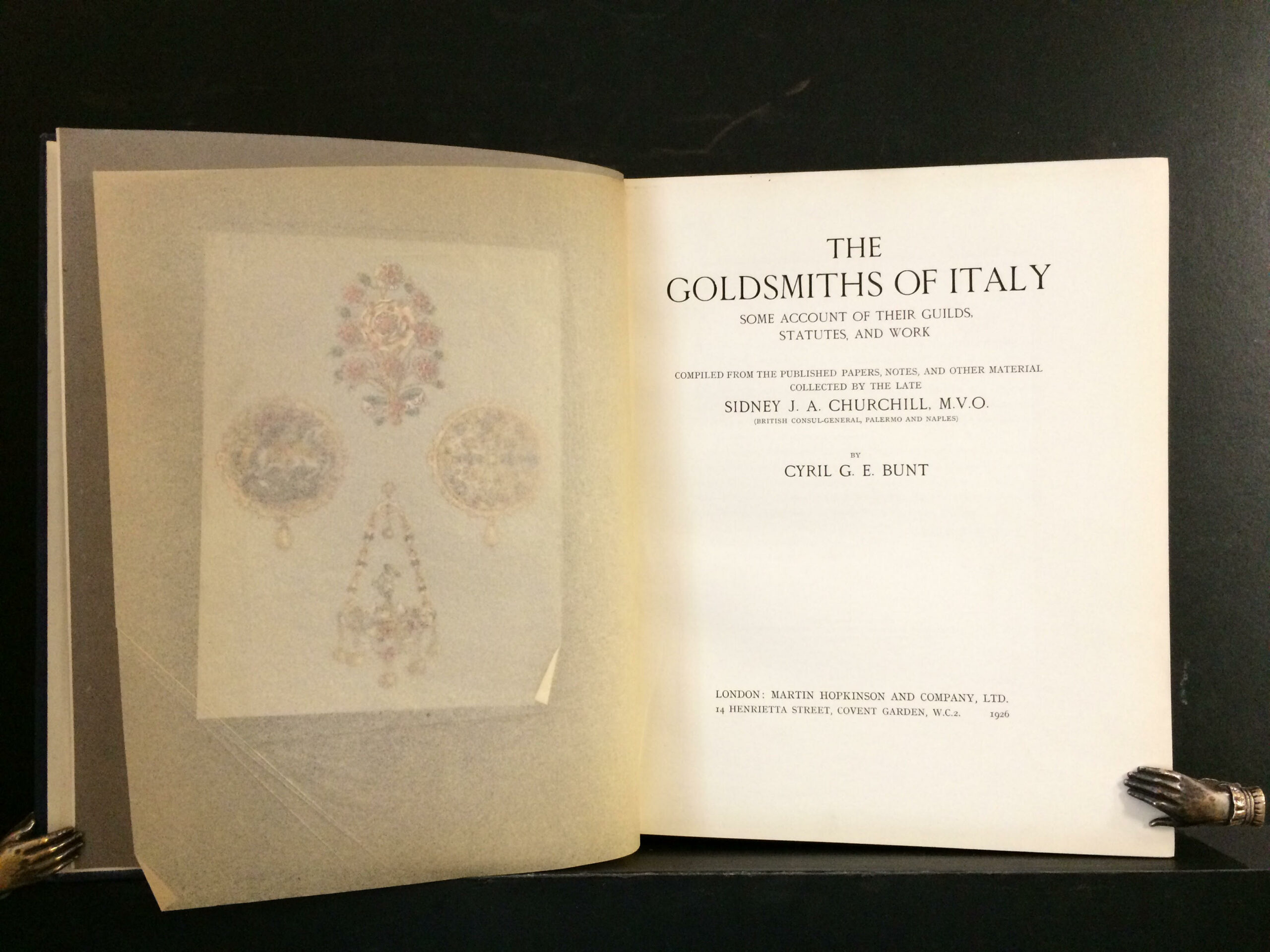 Bunt, C.G.E; Churchill, M.V.O.; Sidney J.A.: The Goldsmiths of Italy - Image 2