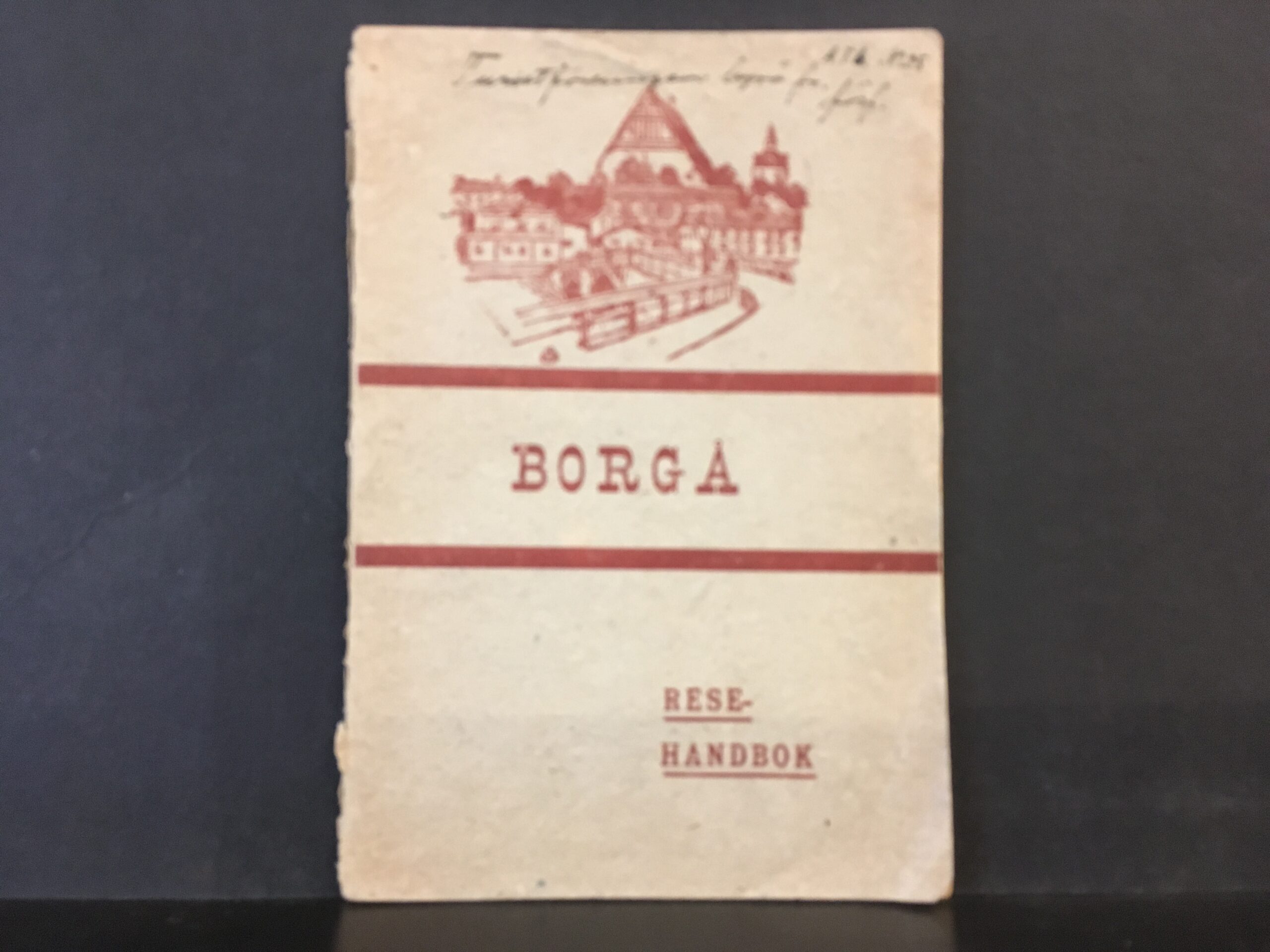 Wichmann, Ossian: Borgå. Resehandbok 1901