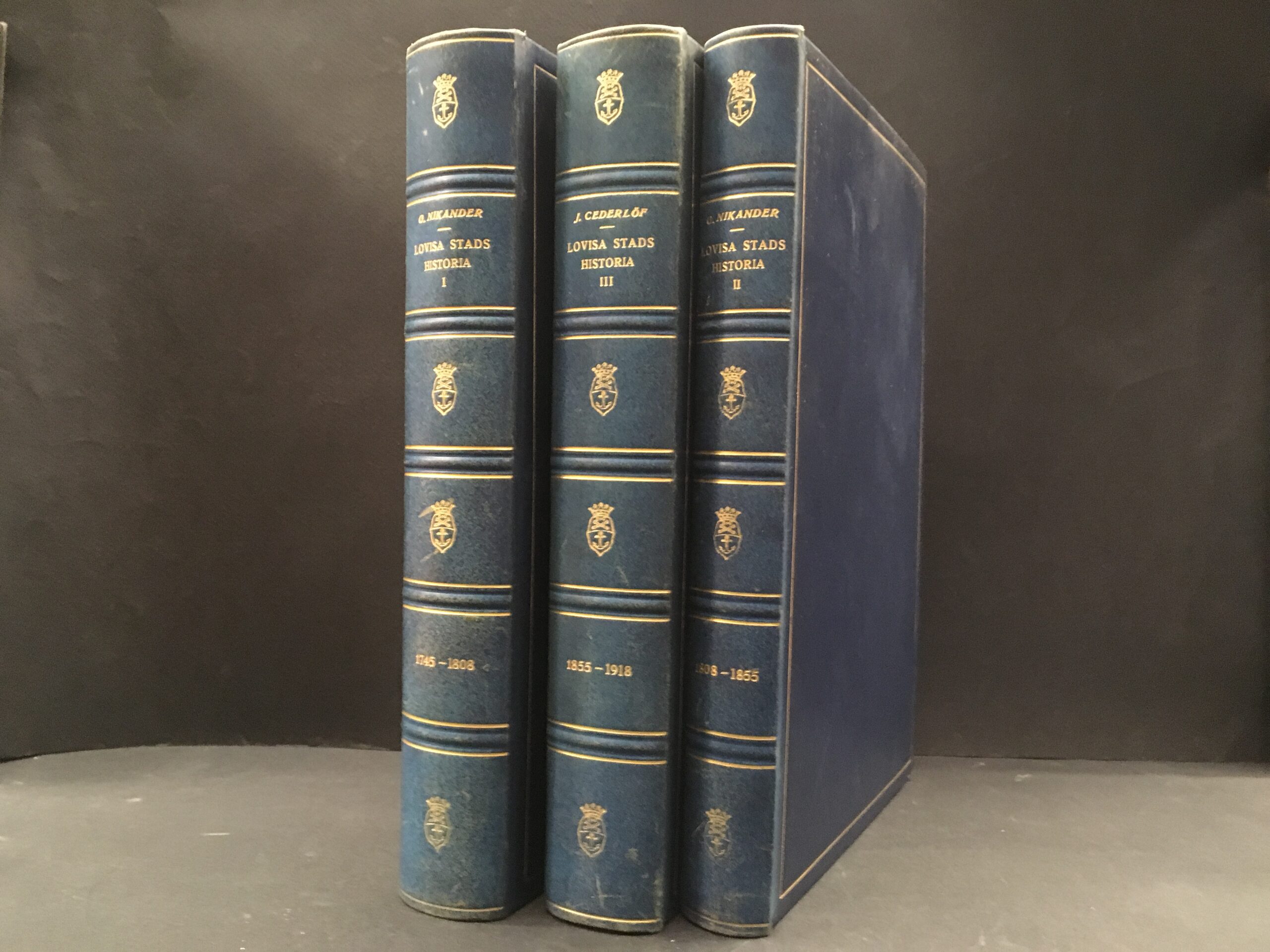 Nikander, Gabriel: Lovisa stads historia I-III