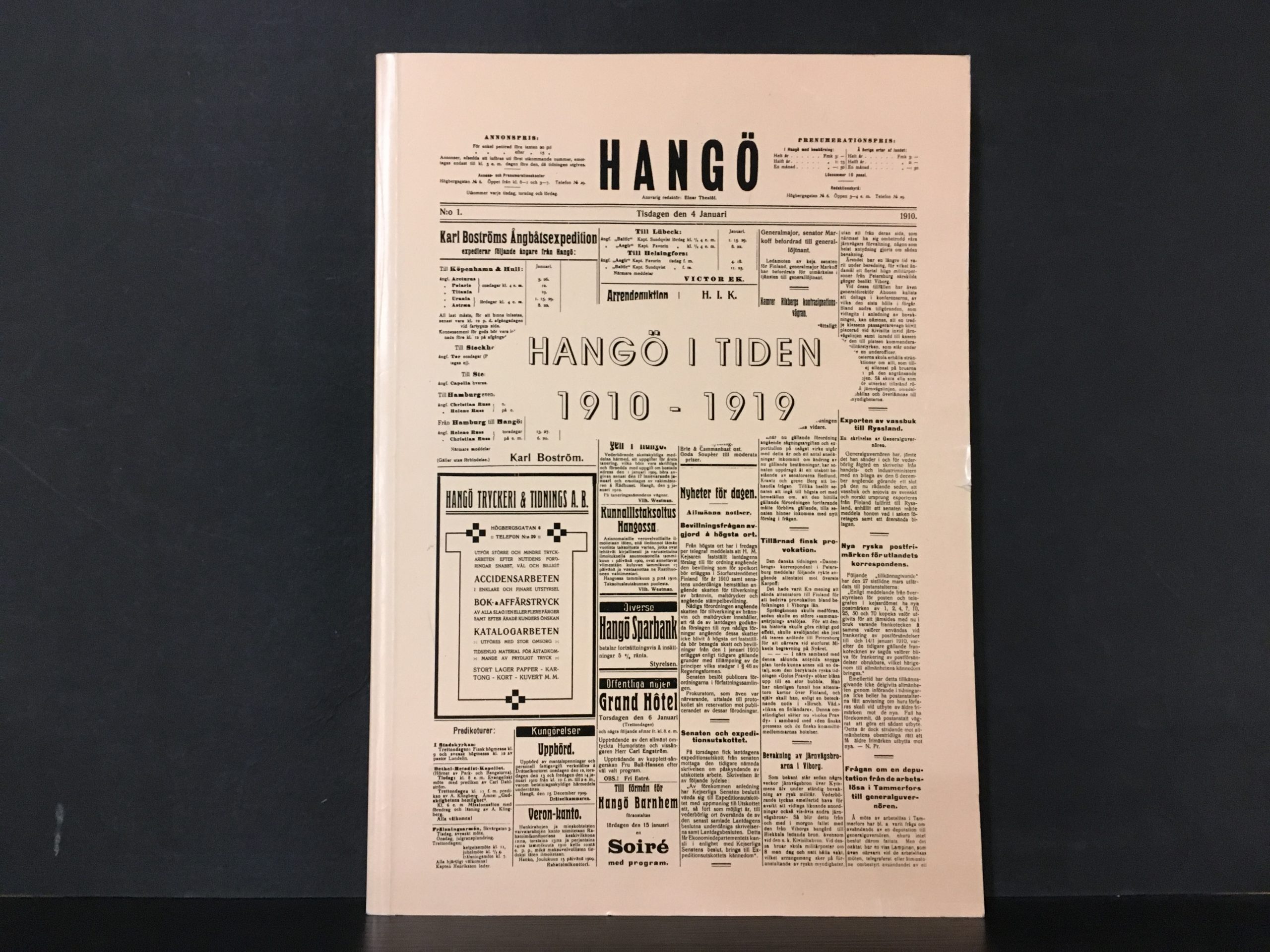 Hangö i tiden 1910–1919