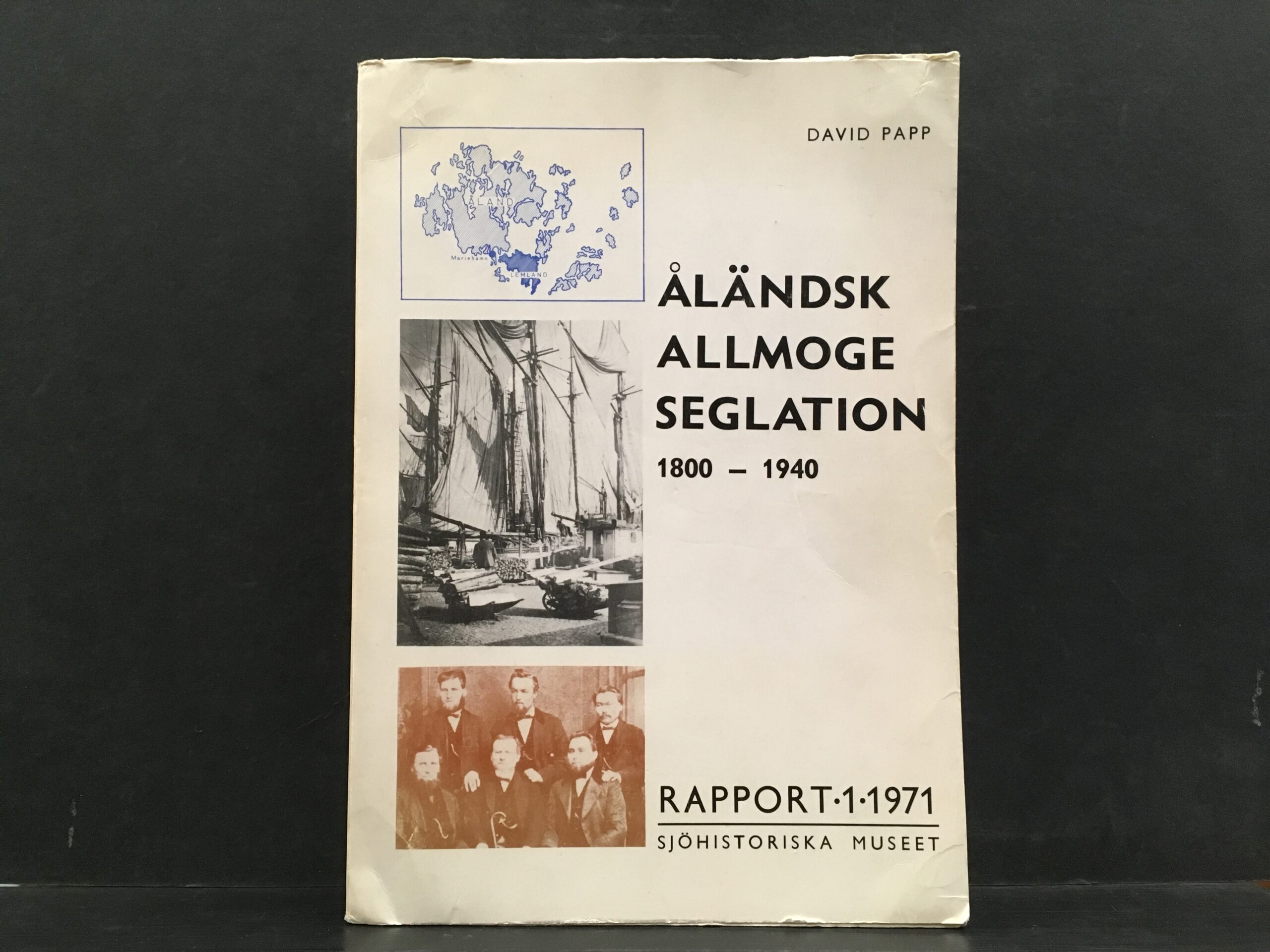 Papp, David: Åländsk allmogeseglation med särskild hänsyn till sjöfarten på Stockholm Sjöfarten i Lemlands socken 1800–1940