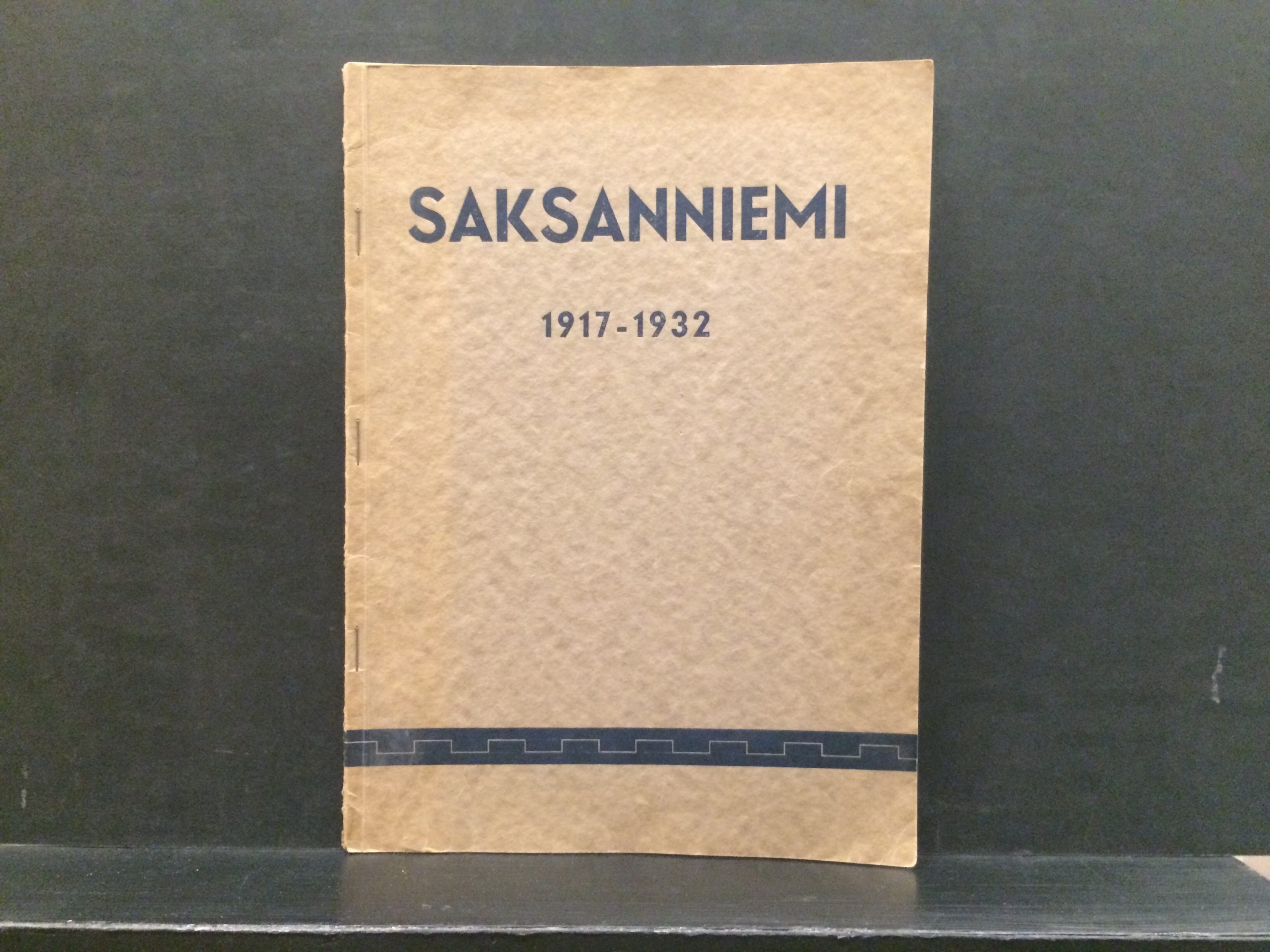 Saksanniemi 1917–1932