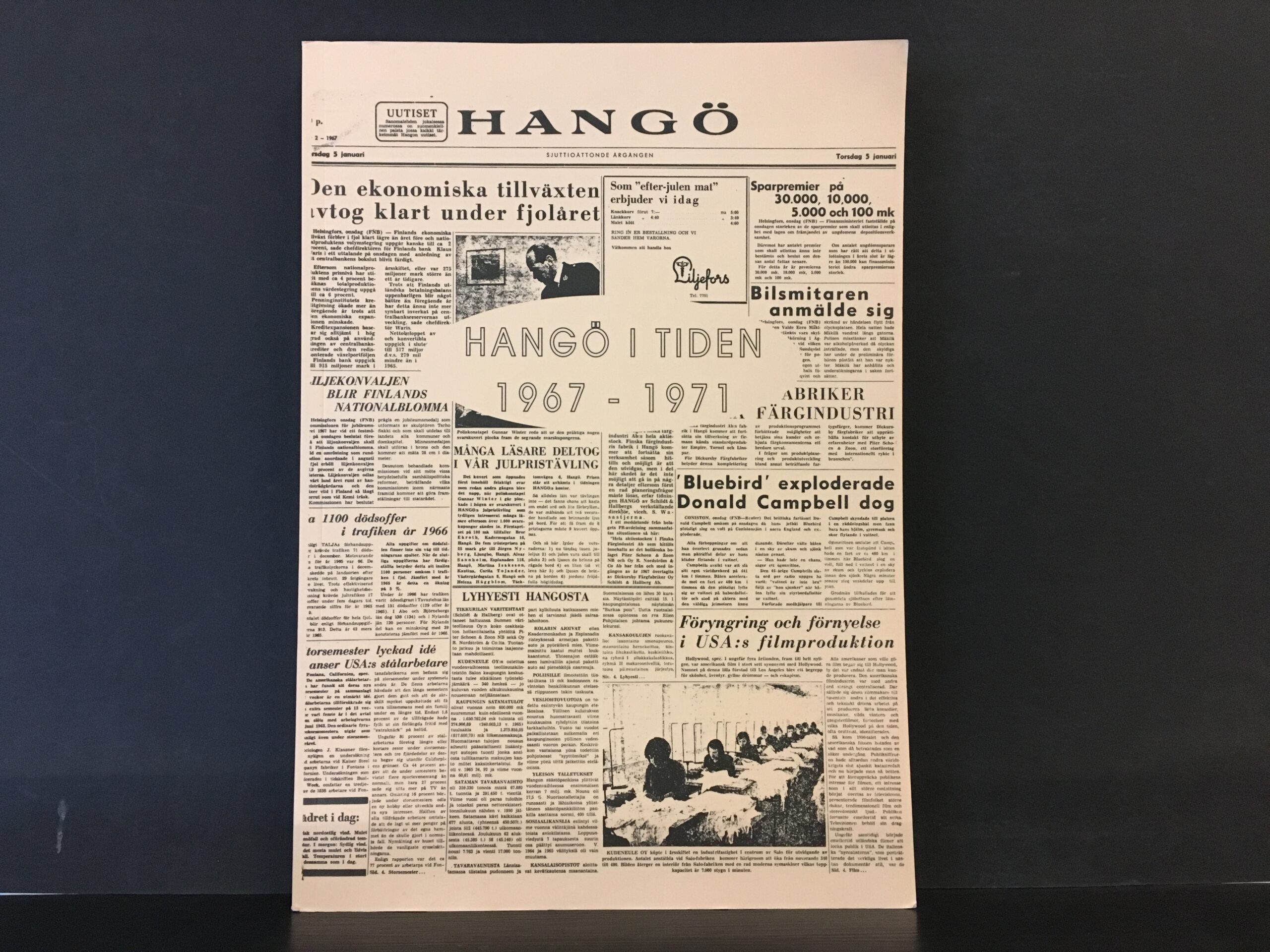 Hangö i tiden 1967–1971