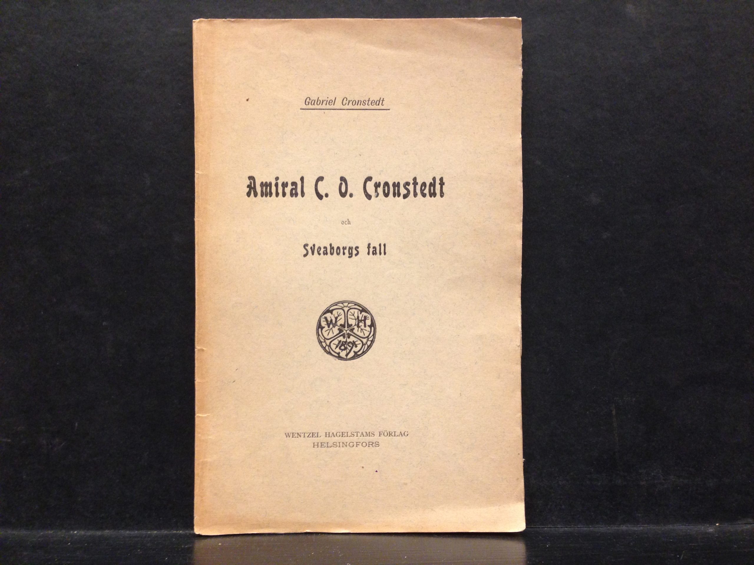 Cronstedt, Gabriel: Amiral C. O. Cronstedt och Sveaborgs fall