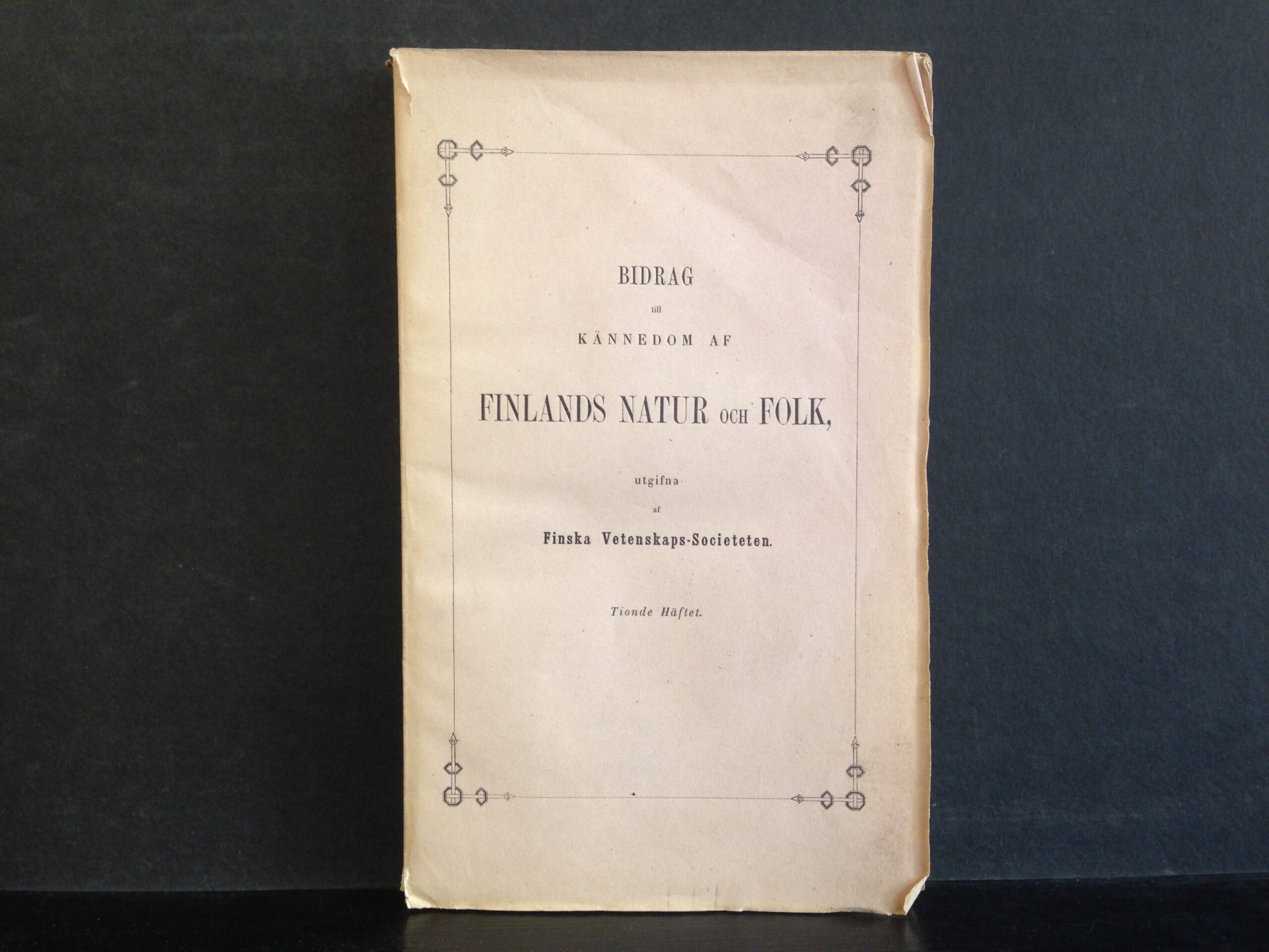Rein, Gabriel: Materialer till utredande af Finlands statistik II. Uleåborgs lan. Bidrag till Kännedom af Finlands natur och folk