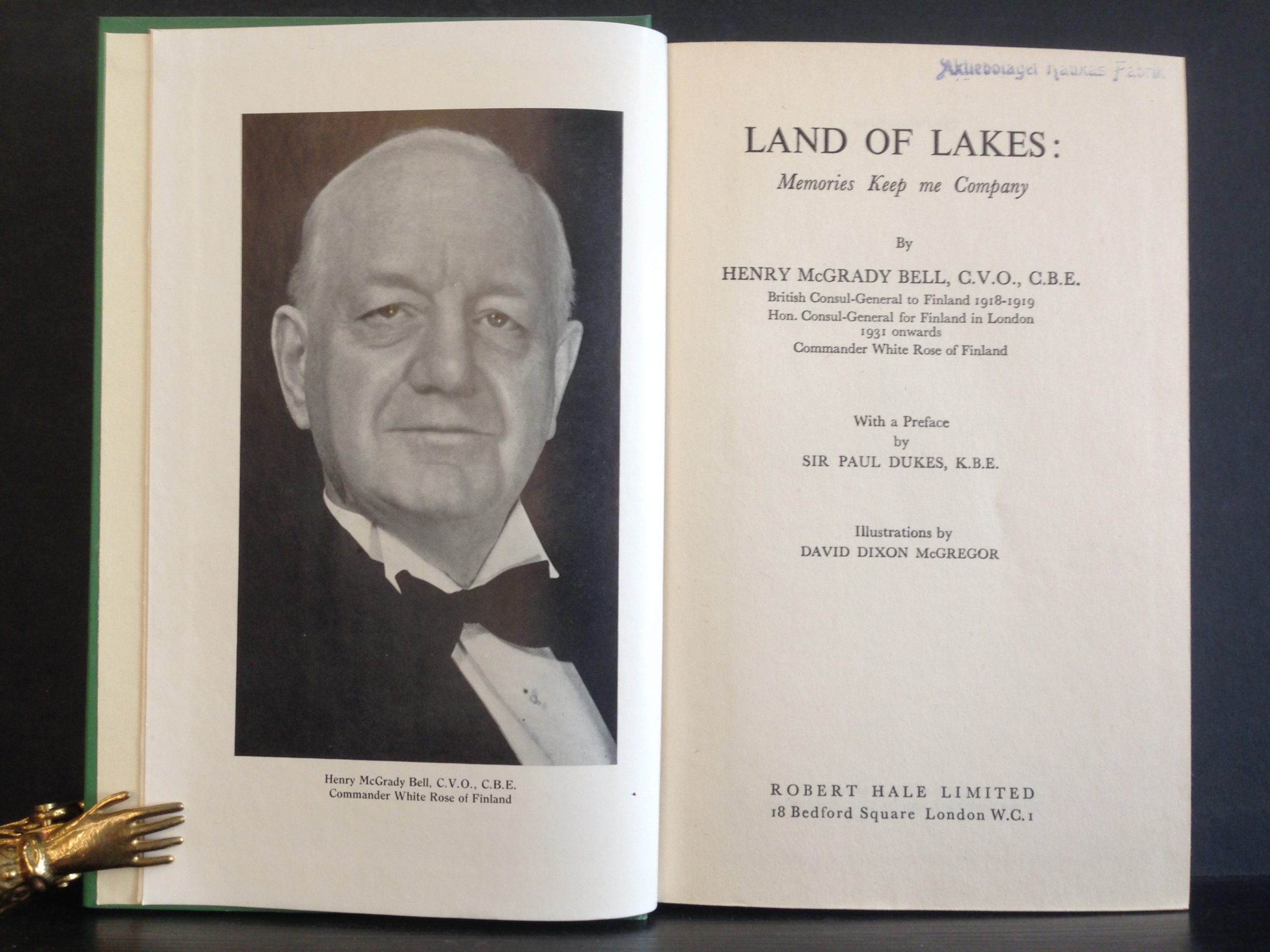 McGrady Bell, Henry: Land of Lakes. Memories Keep me Company