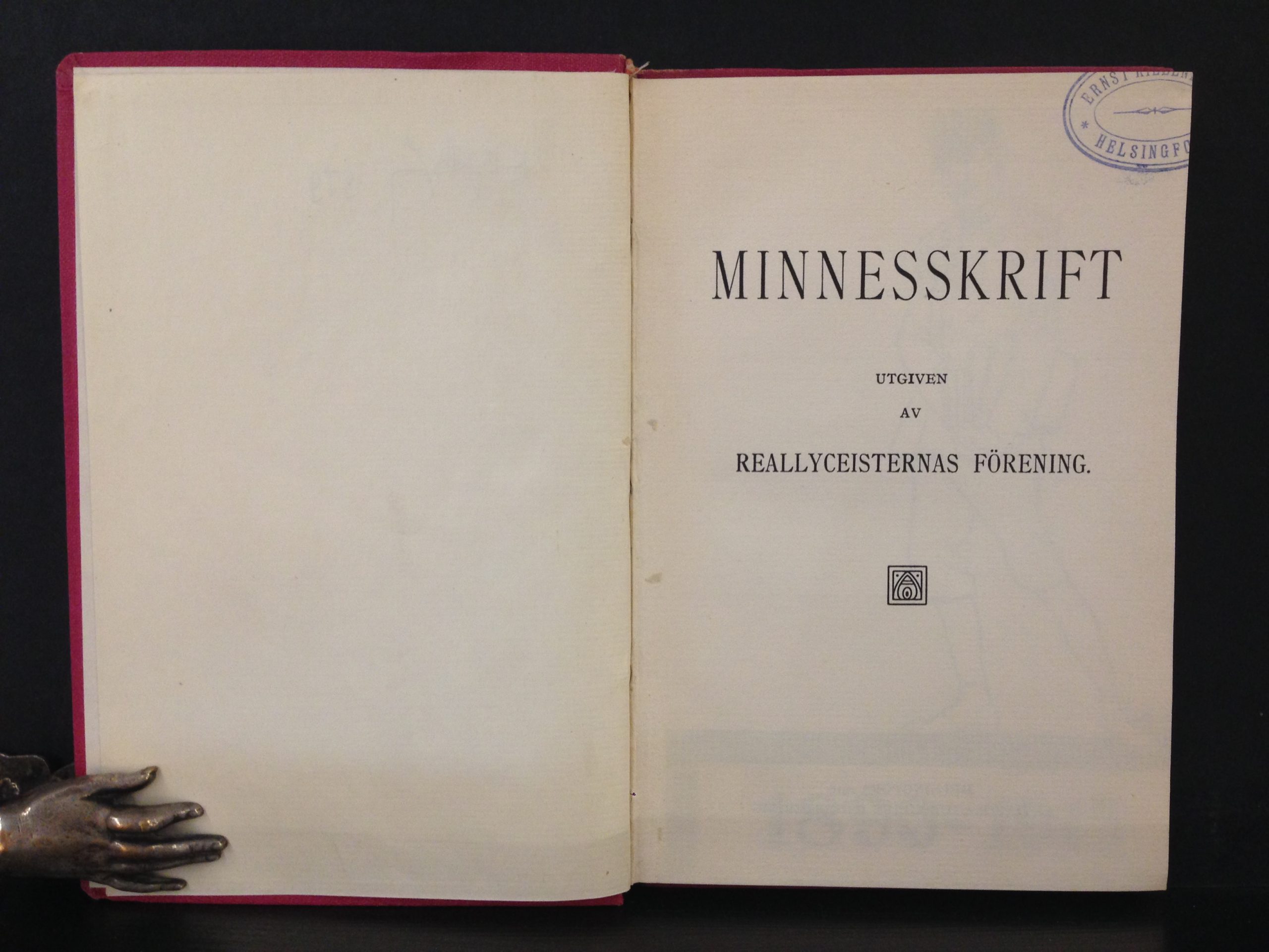 Minneskrift utgiven av Reallyceisternas förening 1890–1915