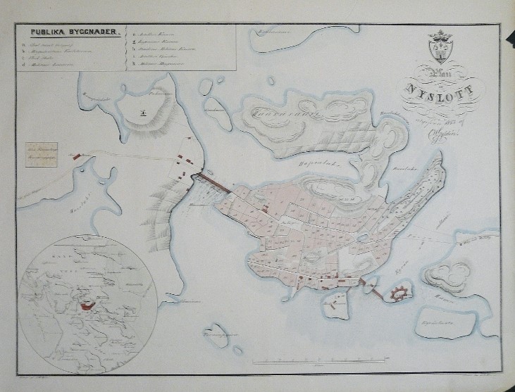 Gyldén, C.W.: Plan af Nyslott